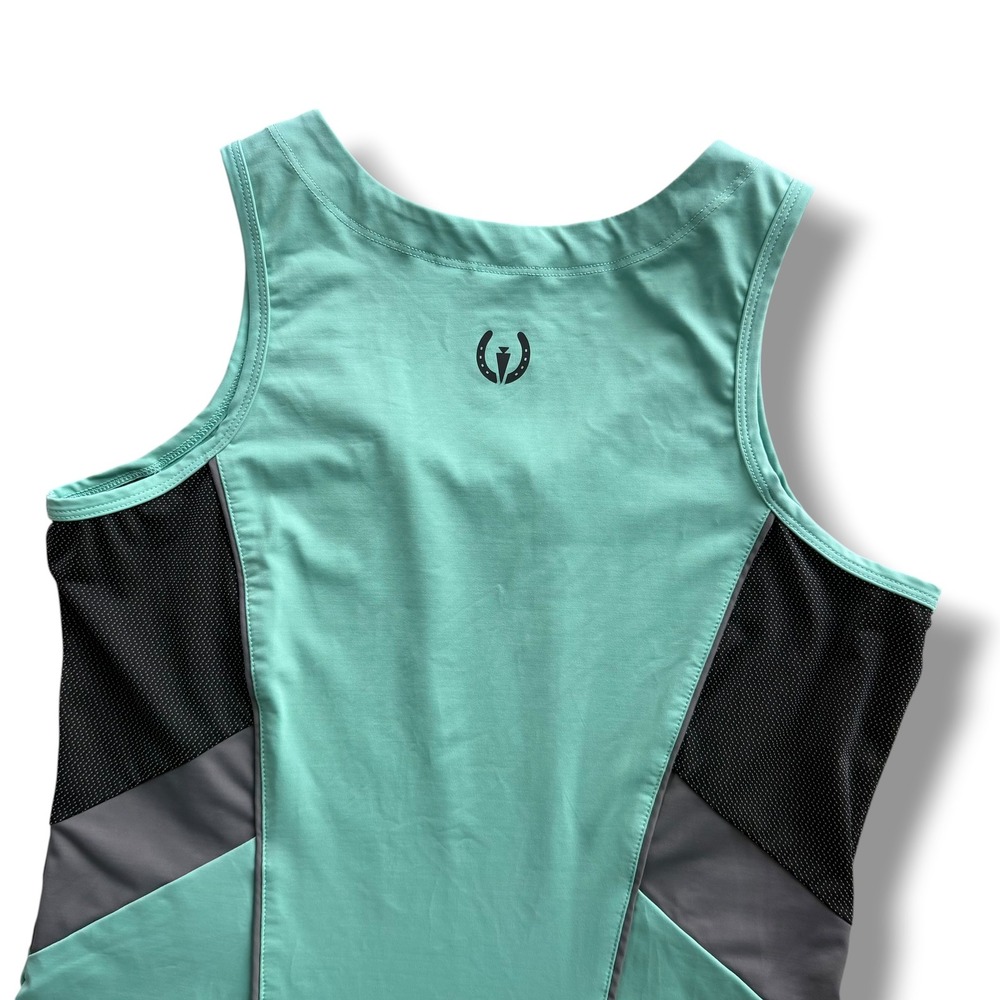 Kerrits Women XS Spearmint Green Equestrian Sport Tech Tank Top Activewear Horse